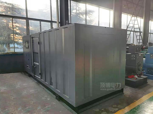 防止噪音的傳播，柴油發(fā)電機組要做靜音箱降噪工程